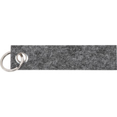 Брелок Felt из RPET-фетра, серый