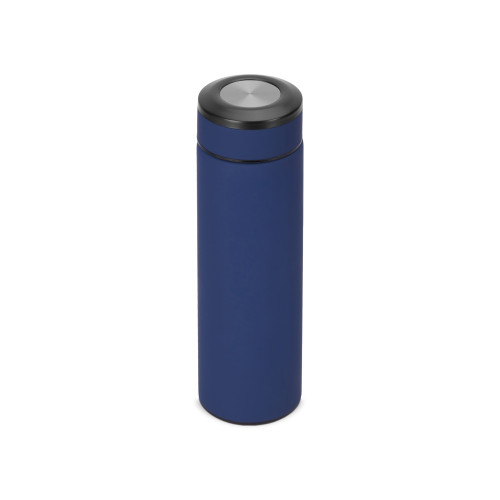 Вакуумный термос Vacuum Flask C1, soft touch, 420мл, темно-синий