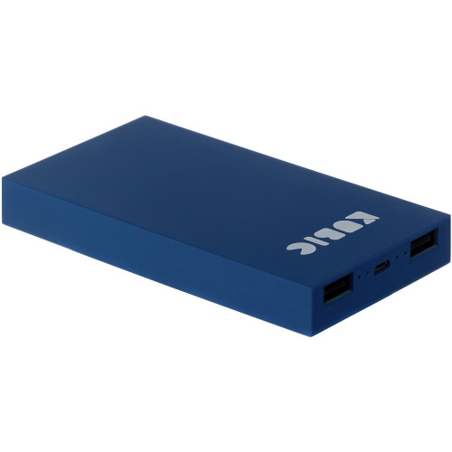 Внешний аккумулятор Kubic PB10X Blue, 10 000 мАч, Soft-touch, синий