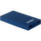 Внешний аккумулятор Kubic PB10X Blue, 10 000 мАч, Soft-touch, синий