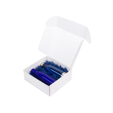 Подарочный набор с термосом и бутылкой Bottle set, синий