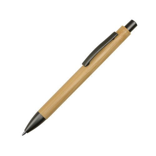 Ручка бамбуковая шариковая Tender Bamboo, темно-серый