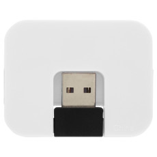 USB Hub Gaia на 4 порта, белый