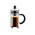 CHAMBORD 350. Coffee maker 350ml, серебряный