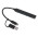 USB-хаб Link с коннектором 2-в-1 USB-C и USB-A, 2.0/3.0, черный