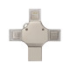 USB-флешка 3.0 на 32 Гб 4-в-1 Ultra, серебристый