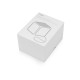 Портативная колонка Cube с подсветкой, синий