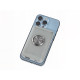 Магнитный беспроводной внешний аккумулятор MagnetIQ, 5000 mah, 10 W, серый Cool gray 7C