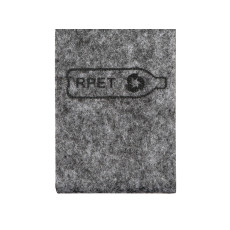 Брелок Felt из RPET-фетра, серый