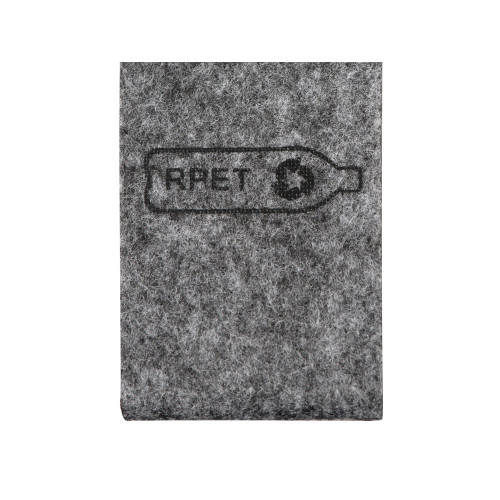 Брелок Felt из RPET-фетра, серый