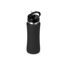 Бутылка для воды Bottle C1, сталь, soft touch, 600 мл, черный