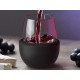 Тумблер для вина WINE KUZIE, черный