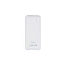 RIVACASE VA2580 (20 000mAh), QC/PD 20W внешний аккумулятор с дисплеем, белый /24