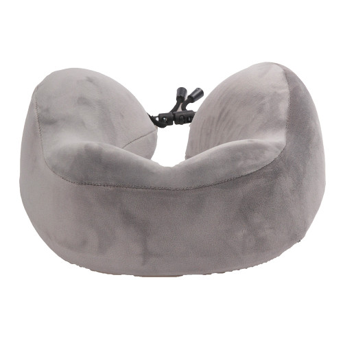 Подушка для путешествий с эффектом памяти Мемо Bluewinder Grey