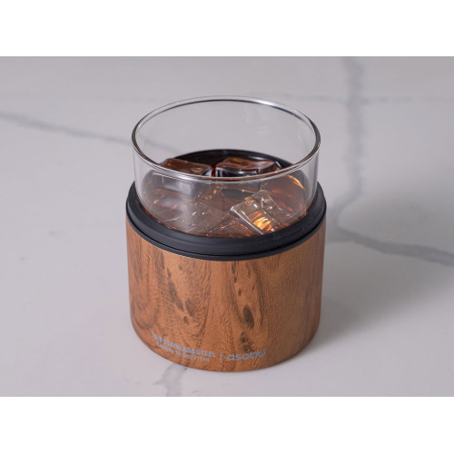 Тумблер для виски WHISKEY KUZIE, дерево
