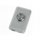 Магнитный беспроводной внешний аккумулятор MagnetIQ, 5000 mah, 10 W, серый Cool gray 7C