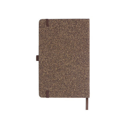 Блокнот из кофейных зерен А5 Coffee notes, твердая обложка, 80 листов 70 гр/м2 белой бумаги, кофейный