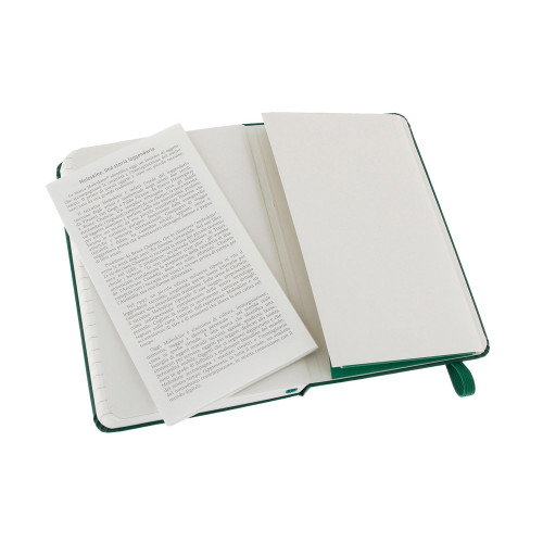 Записная книжка Moleskine Classic (в линейку) в твердой обложке, Pocket (9x14см), зеленый