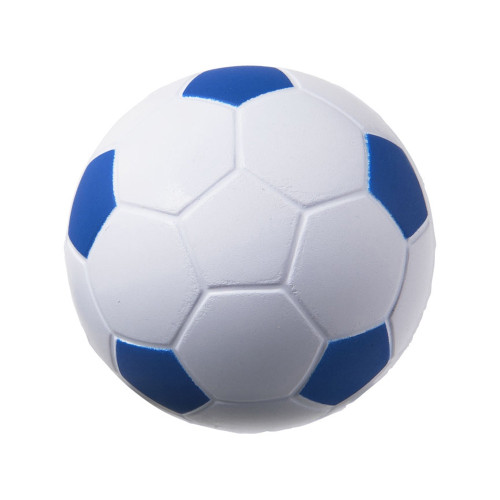 Антистресс Football, белый/ярко-синий