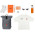 Welcome pack Welcome Aboard!, оранжевый Welcome pack Welcome Aboard!, оранжевый