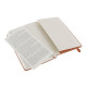 Записная книжка Moleskine Classic (в линейку) в твердой обложке, Pocket (9x14см), оранжевый коралл
