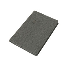 Двустороннее портфолио из рпет-фетра и искусственной кожи Felt, серый