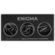 Набор из 3 металлических головоломок в мешочках Enigma