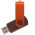 Флешка TWIST WOOD COLOR Темное дерево с оранжевым 4014.32.05.4ГБ Флешка TWIST WOOD COLOR Темное дерево с оранжевым 4014.32.05.4ГБ