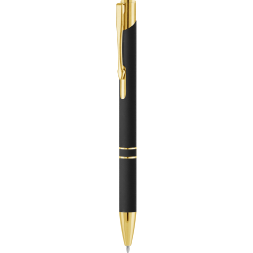Ручка KOSKO SOFT GOLD MIRROR Черная 1009.08