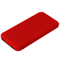 Внешний аккумулятор SIRIUS SOFT TYPE-C, 10000 мА·ч Красный 5041.03