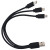 Кабель USB 3 в 1 (Micro, Type-C, Lightning) Черный 6011.08 Кабель USB 3 в 1 (Micro, Type-C, Lightning) Черный 6011.08
