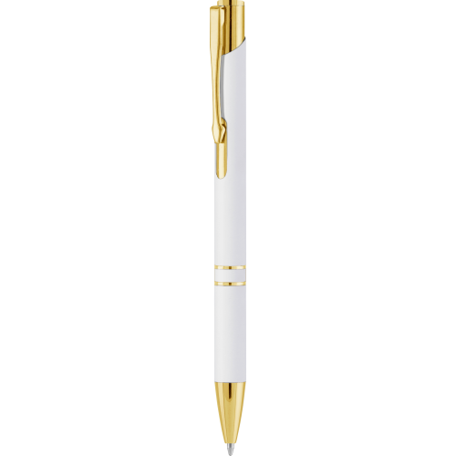 Ручка KOSKO SOFT GOLD MIRROR Белая 1009.07