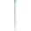 Ручка IGLA COLOR Белая с зеленой кнопкой 1033.02