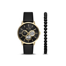 Подарочный набор: часы наручные мужские с браслетом. Armani Exchange